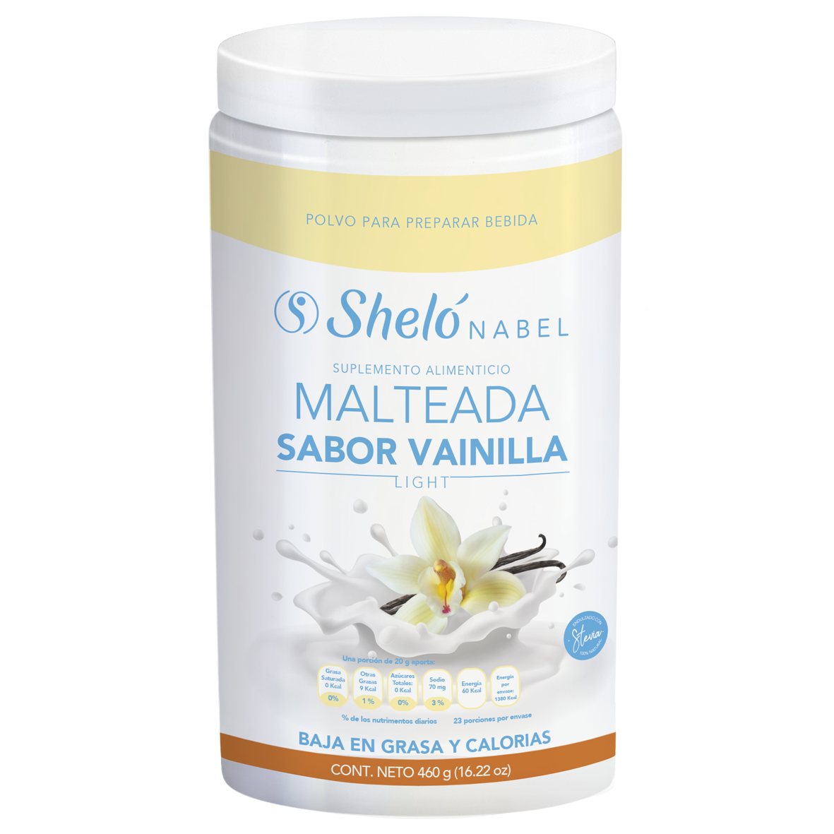 Malteada Sabor Vainilla Light