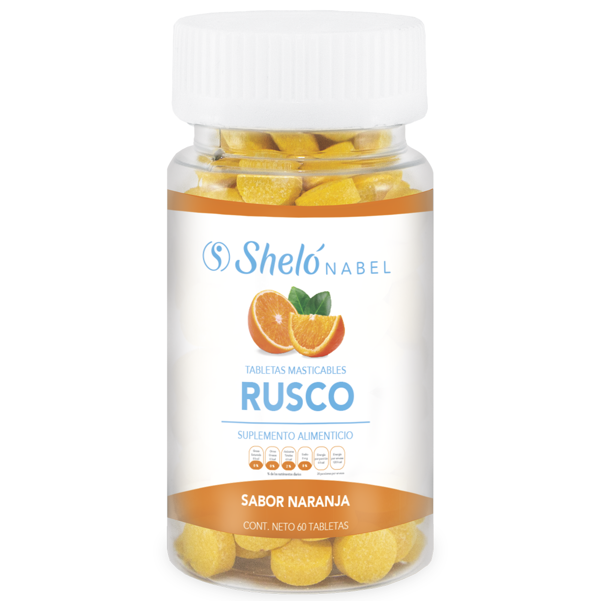 Tabletas Masticables Rusco